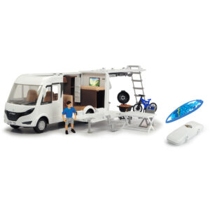 Set Masinuta autorulota Mercedes cu figurina Dickie Playlife Camper
