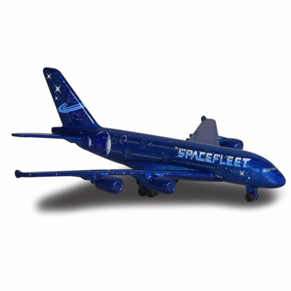 212053120 011 avion fantasy airplane majorette spacefleet 13 cm