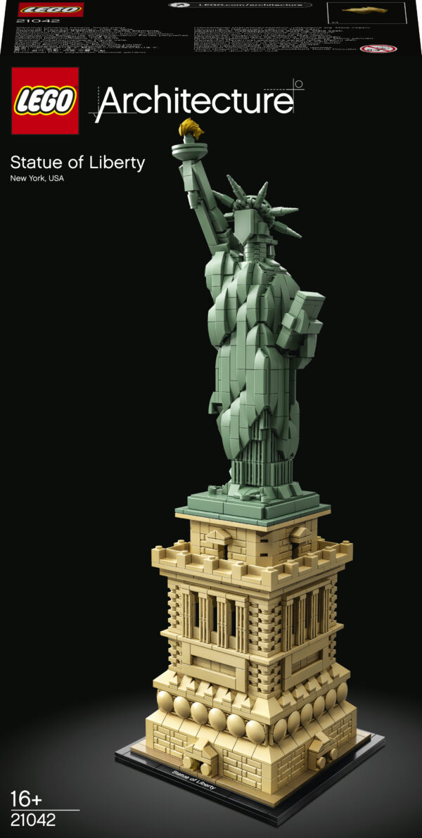 LEGO Architecture - Statuia Libertatii 21042, 1685 piese