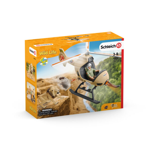 SCHLEICH Salvarea animalelor cu elicopterul