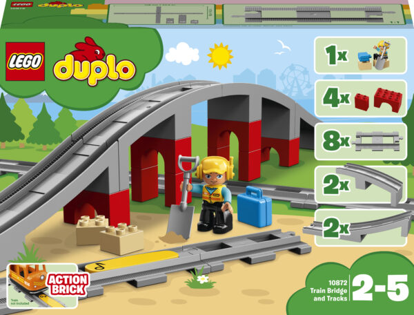 LEGO? DUPLO? Pod si sine de cale ferata
