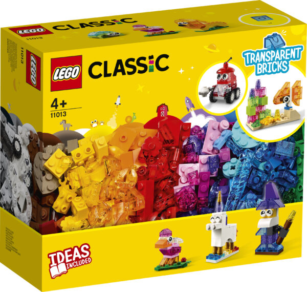 LEGO Classic Caramizi transparente creative
