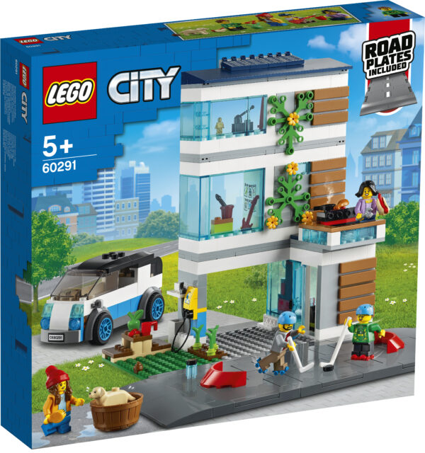 LEGO City - Casa familiei 60291, 388 piese