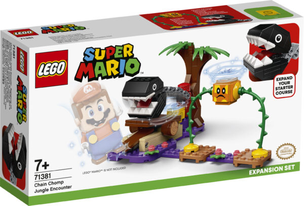 LEGO Super Mario Set de extindere Intalnirea din jungla a lui Chain Chomp