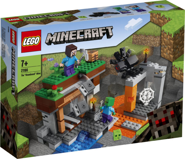 LEGO Minecraft - Mina abandonata 21166, 248 piese