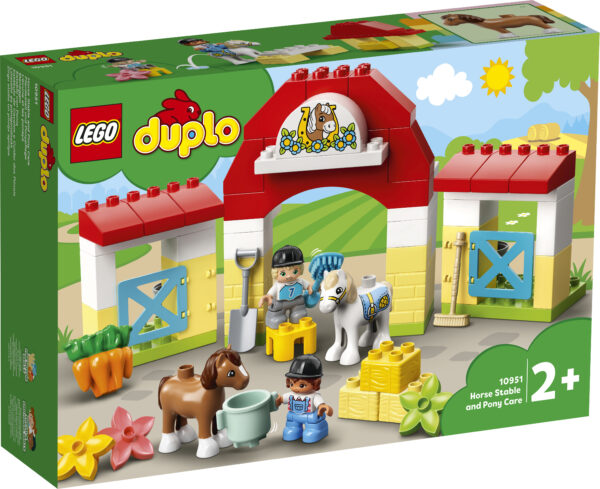 DUPLO Town - Grajdul poneilor Town - 10951, 65 piese