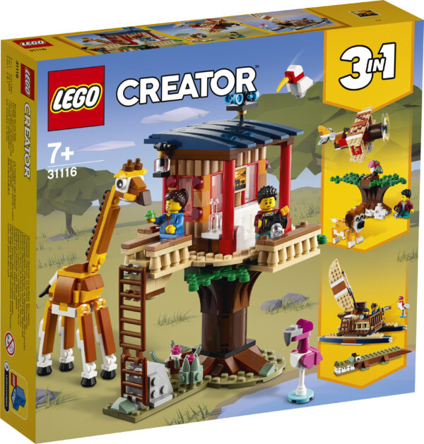 LEGO? Creator Casuta in copac cu animale salbatice in safari