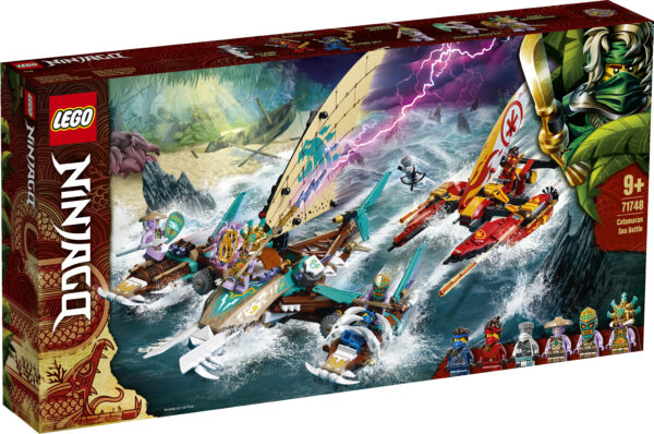 LEGO? NINJAGO? Lupta pe mare cu catamaranul