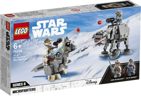 LEGO Star Wars - Micronave de lupta AT-AT contra Tauntaun 75298, 205 piese