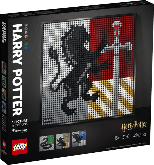 LEGO? Harry Potter? Hogwarts? Crests