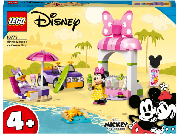 LEGO Disney Mickey and Friends - Magazinul cu?inghetata al lui Minnie Mouse 10773, 100 piese