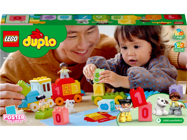 LEGO DUPLO Primul meu Tren cu numere - invata sa numeri
