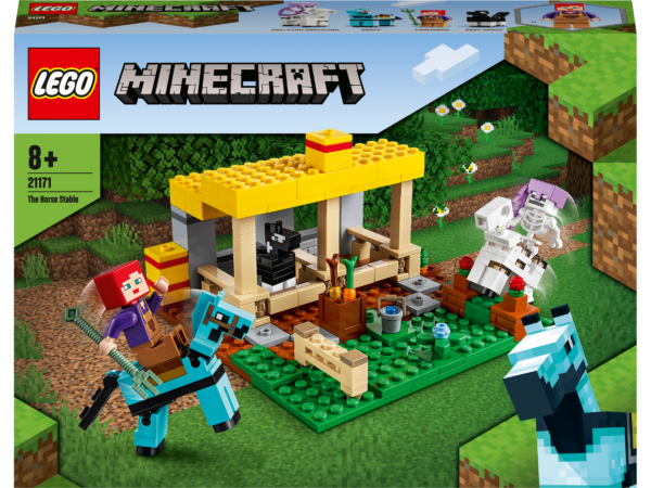 LEGO Minecraft - Grajdul pentru cai 21171, 241 piese
