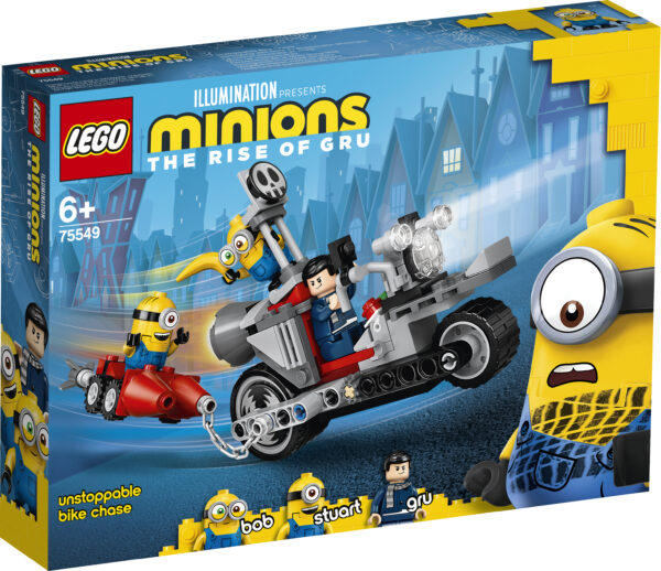 LEGO Minions Urmarire de neoprit cu motocicleta
