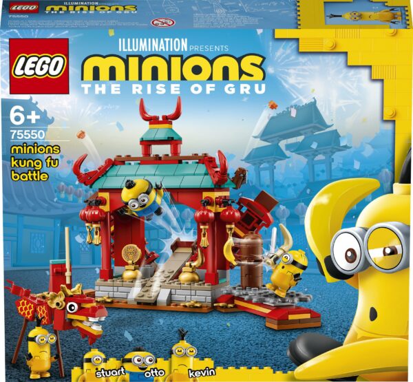 LEGO Minioni - Lupta Kung Fu a Minionilor 75550, 310 piese