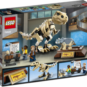 LEGO Jurassic World - Expozitia fosilei dinozaurului T. rex 76940, 198 piese