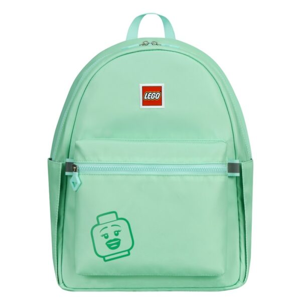 Rucsac Casual LEGO Tribini Joy Large - design Emoji - verde pastel