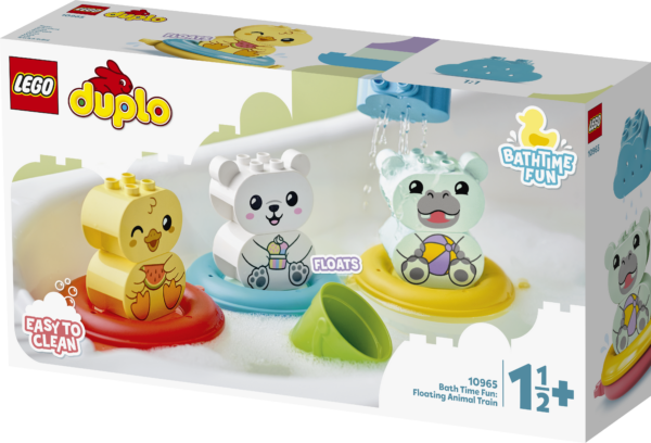 LEGO DUPLO Prima mea distractie la baie - Tren cu animale plutitoare