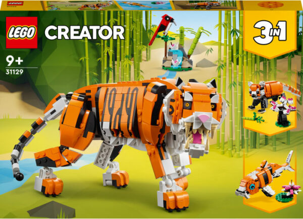 LEGO Creator 3 in 1 - Maretul tigru 31129, 755 piese