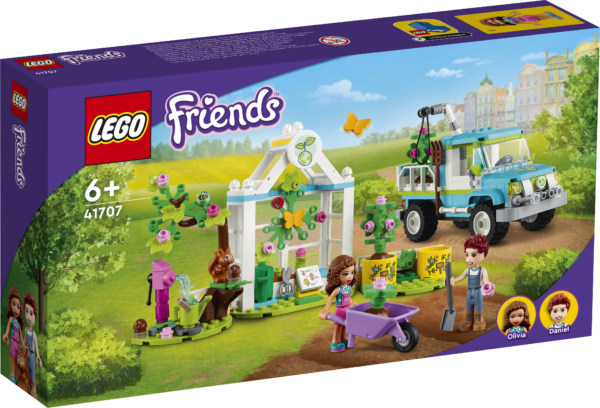 LEGO Friends - Vehicul de plantat copaci 41707, 336 piese
