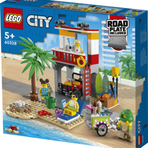 LEGO City - Post de salvamar pe plaja 60328, 211 piese