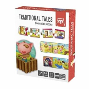 Puzzle educativ Montessori - Povesti Traditionale