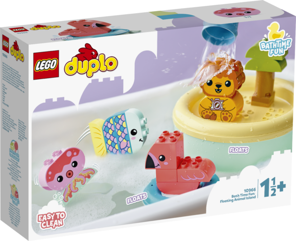 LEGO DUPLO Prima mea distractie la baie - Insula animalelor plutitoare