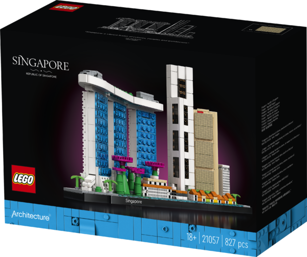 LEGO Architecture - Singapore 21057, 827 piese