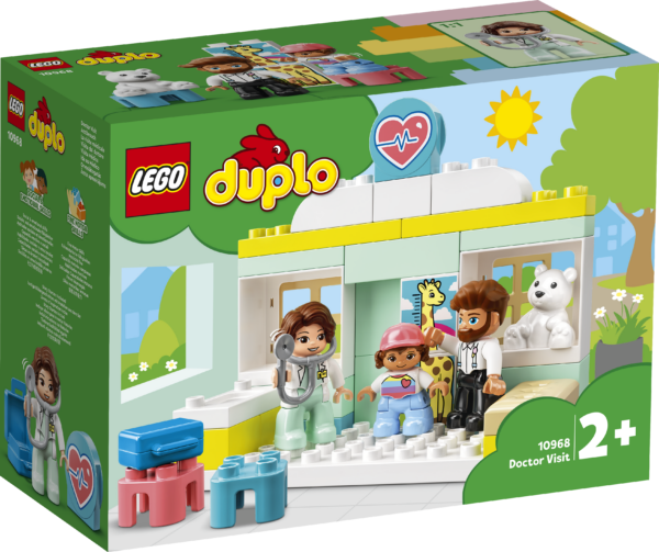 LEGO DUPLO Town - Vizita la doctor pentru salvare