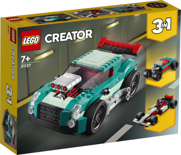 LEGO Creator 3 in 1 - Masina de curse pe sosea