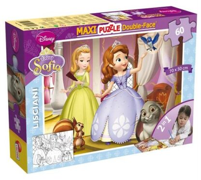 Puzzle de colorat maxi - Sofia (60 piese)