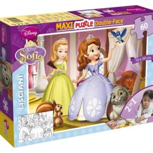 Puzzle de colorat maxi - Sofia (60 piese)