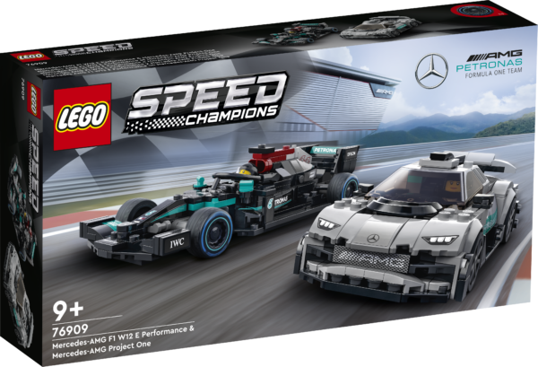 LEGO Speed Champions - Mercedes-AMG F1 W12 E Performance si Mercedes-AMG Project One