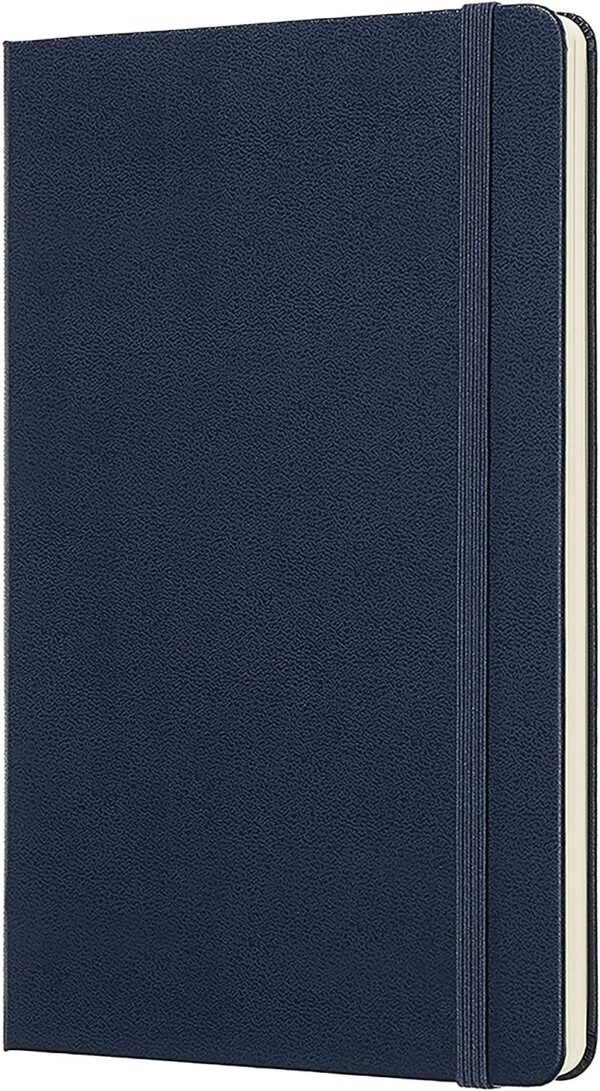 Carnet - Moleskine Classic - Dotted, Large, Hard Cover - Sapphire Blue | Moleskine - imagine 5
