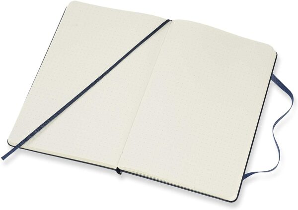 Carnet - Moleskine Classic - Dotted, Large, Hard Cover - Sapphire Blue | Moleskine - imagine 2