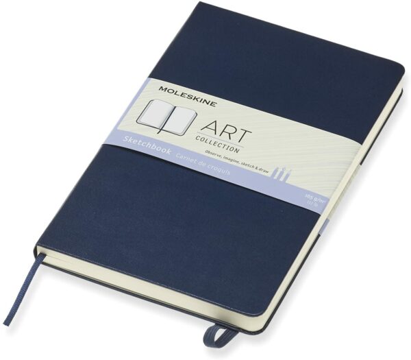 Carnet - Sketchbook - Large, Hard Cover - Sapphire Blue | Moleskine - imagine 2