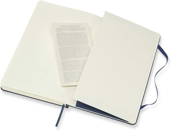 Carnet - Sketchbook - Large, Hard Cover - Sapphire Blue | Moleskine - imagine 4