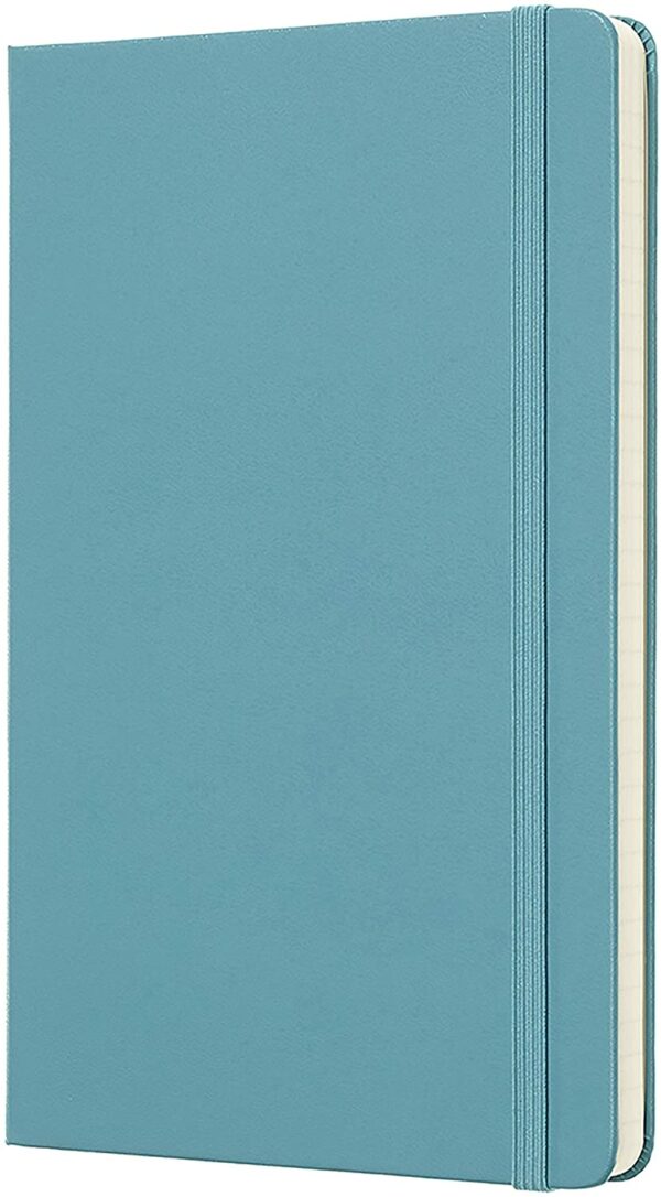 Carnet - Moleskine Classic - Hard Cover, Large, Ruled - Reef Blue | Moleskine - imagine 2
