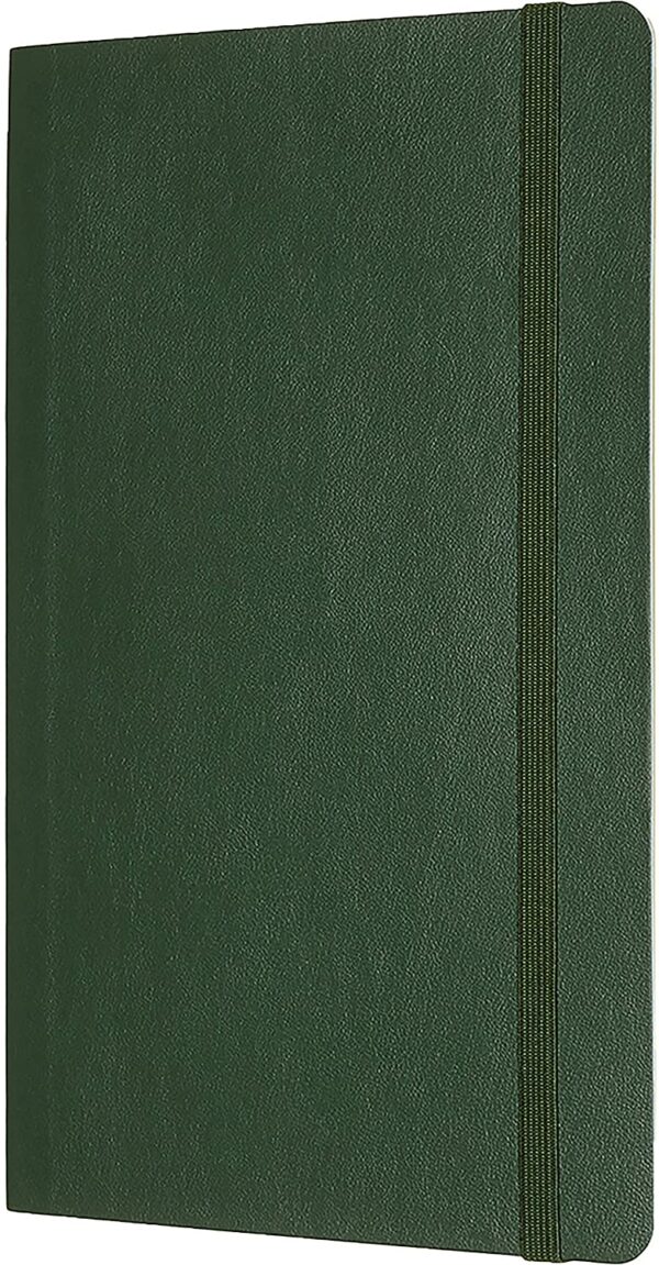 Carnet - Moleskine Classic - Soft Cover, Large, Squared - Myrtle Green | Moleskine - imagine 5
