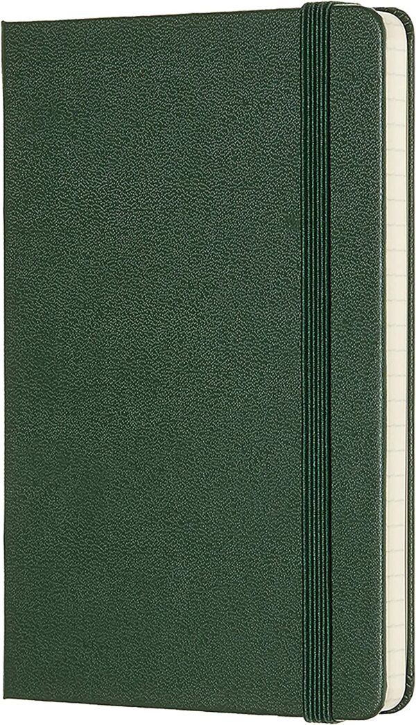 Carnet Moleskine - Classic Squared Pocket Notebook Hardcover - Myrtle Green | Moleskine - imagine 2