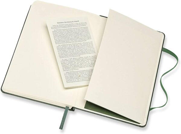 Carnet Moleskine - Classic Squared Pocket Notebook Hardcover - Myrtle Green | Moleskine - imagine 5