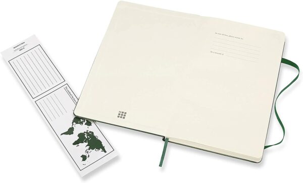 Carnet - Moleskine Classic Squared - Myrtle Green, Large, Hard Cover | Moleskine - imagine 4
