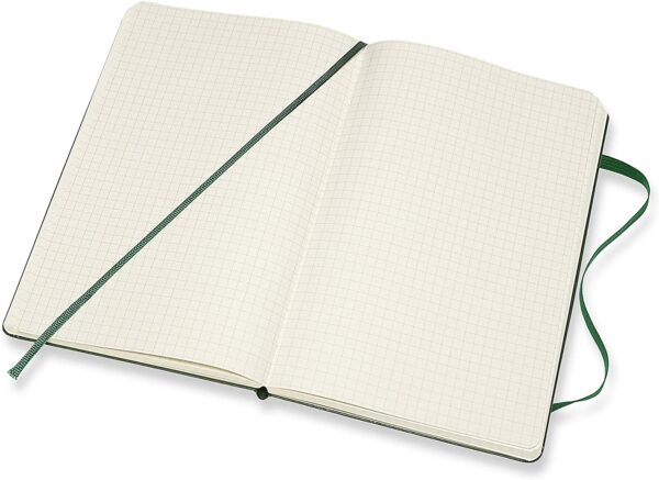 Carnet - Moleskine Classic Squared - Myrtle Green, Large, Hard Cover | Moleskine - imagine 3