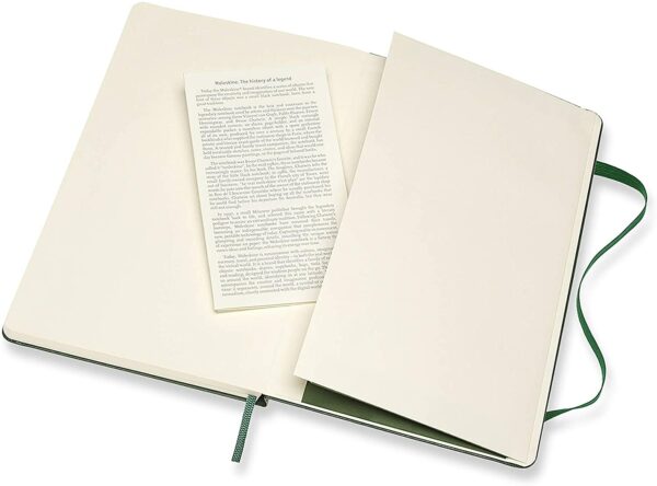 Carnet - Moleskine Classic Squared - Myrtle Green, Large, Hard Cover | Moleskine - imagine 2