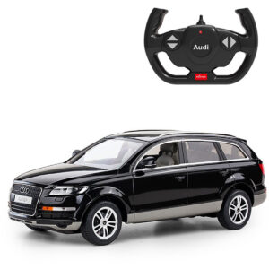 Masinuta cu telecomanda Rastar Audi Q7, Negru, 1:14