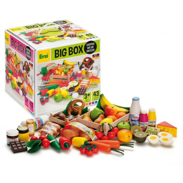Set alimente asortate din lemn, Erzi