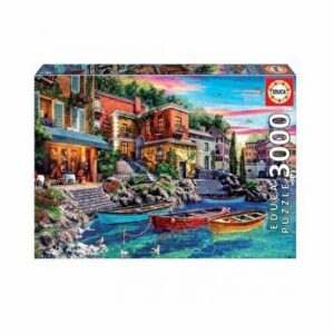 Puzzle Sunset in Como, 3000 piese
