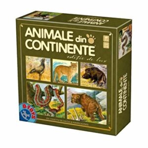Joc Animale din continente - Editie de lux