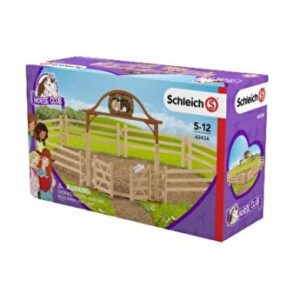 Set figurine, Padoc pentru cai cu poarta de intrare, Schleich