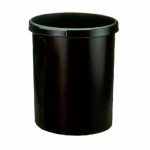 Cos de birou pentru hartii Han Grip, 18 L, negru